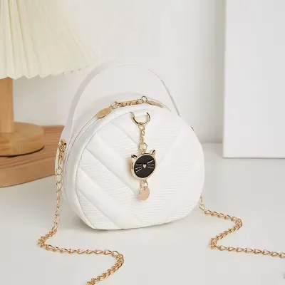 Women's Small Round Crossbody Bag